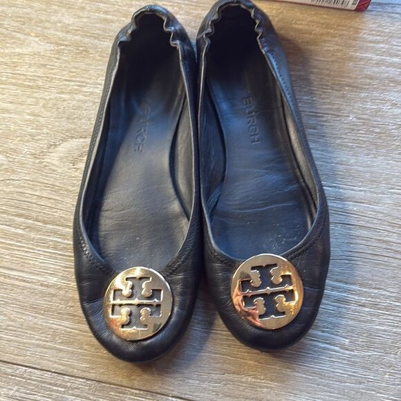 Tory Burch Women's Minnie Travel Ballet Flats with Bag Size 11 - Picture 3 of 8